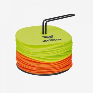 Erima Markeringsschijven Set - Voetbal - 24 Stuks inclusief Houder