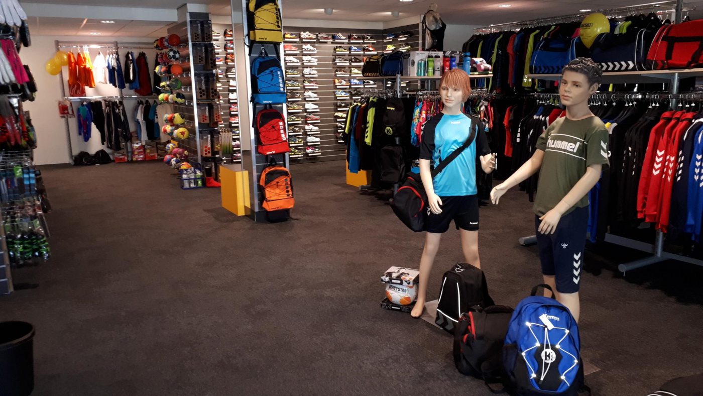 Afbeelding interieur winkel HHsport