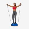 Afbeelding Tunturi Blance trainer inclusief tubings blauw met dame