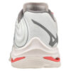 Afbeelding Mizuno Wave Lightning Z6 indoorschoenen dames wit roze