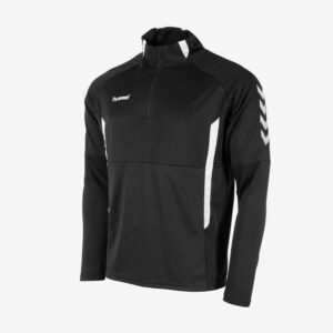 Alternative view of Hummel Stanfries Authentic 1/4 Zip Top- Junior - Trainings Top - Zwart
