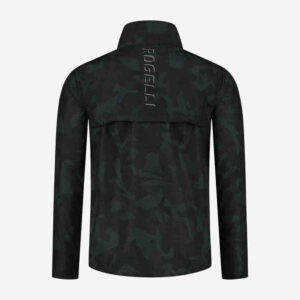 Afbeelding Rogelli runningjack Camo hardloopjas heren legergroen