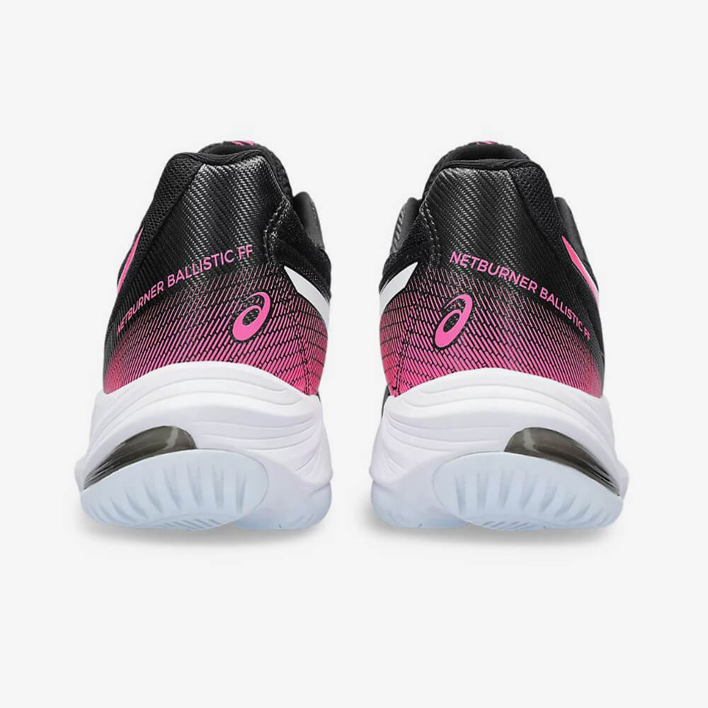 Afbeelding Asics netburner ballastic FF 3 indoorschoenen dames zwart/roze