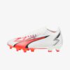 Afbeelding Puma Ultra Match fg/ag voetbalschoenen dames wit/roze