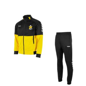 Hummel BSVV Authentic Trainingspak - Junior - Geel/Zwart