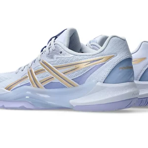 Alternative view of Asics Powerbreak FF- Indoorschoenen - Dames- lichtblauw/champagne