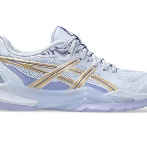 Asics Powerbreak FF- Indoorschoenen - Dames- lichtblauw/champagne
