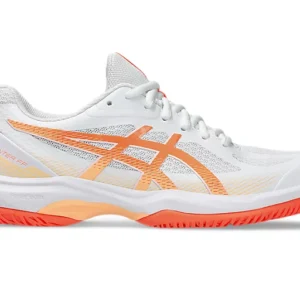 Asics Court Hunter FF - Indoorschoenen - Dames - wit/oranje