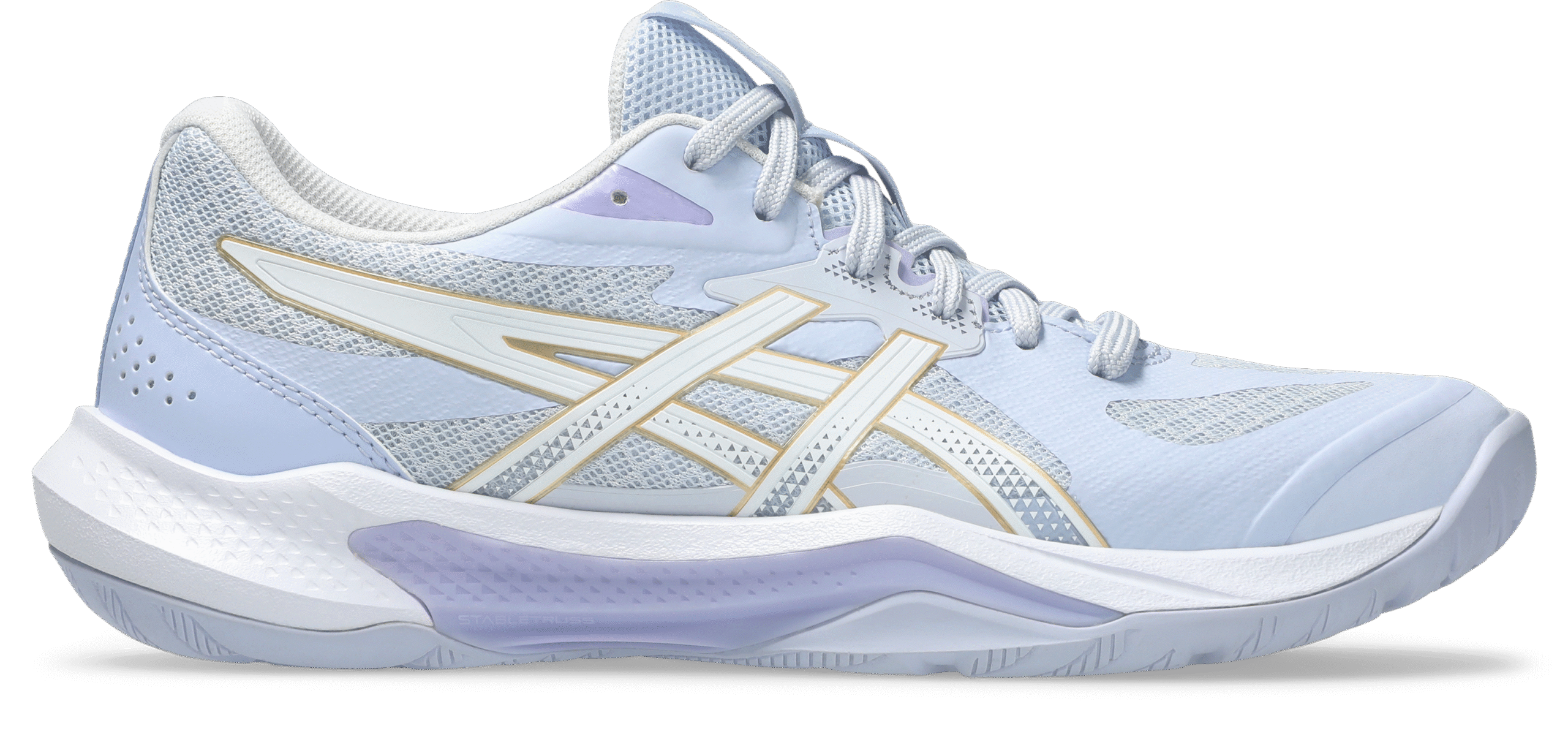 Asics Gel-Tactic 13 - Indoorschoenen - Dames- blauw/wit