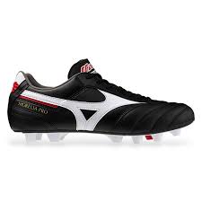 Mizuno Morelia II Pro - Voetbalschoenen - Zwart/Wit/Rood