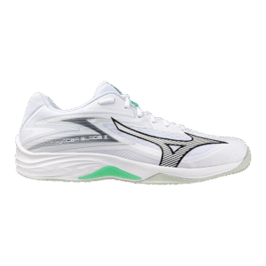 Mizuno Thunder Blade Z - Indoorschoenen - Unisex - Wit/Zwart/Frozen Emerald