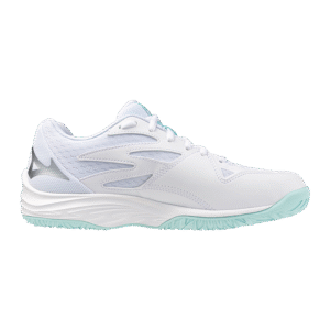 Mizuno Thunder Blade Z - Indoorschoenen - Dames - Wit/Blauwe tint