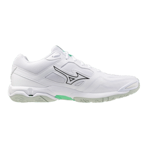 Alternative view of Mizuno Wave Phantom 3 – Indoorschoen - Unisex - Wit/Zwart/Frozen Emerald