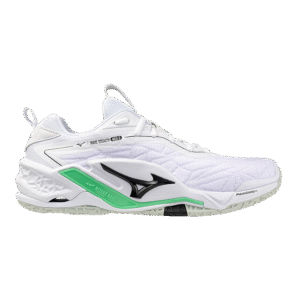 Mizuno Wave Stealth Neo 2 - Handbalschoenen - Heren- Wit/Zwart/Frozen Emerald