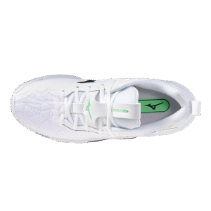 Alternative view of Mizuno Wave Stealth Neo 2 - Handbalschoenen - Heren- Wit/Zwart/Frozen Emerald