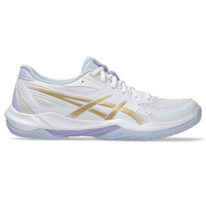 Asics Gel Rocket 12 - Indoorschoenen - Dames - Wit/Champagne