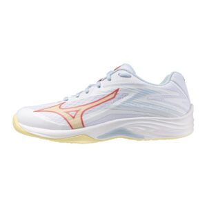 Alternative view of Mizuno Thunder Blade Z - Indoorschoenen - Dames - Wit/Lichtblauw/Geel