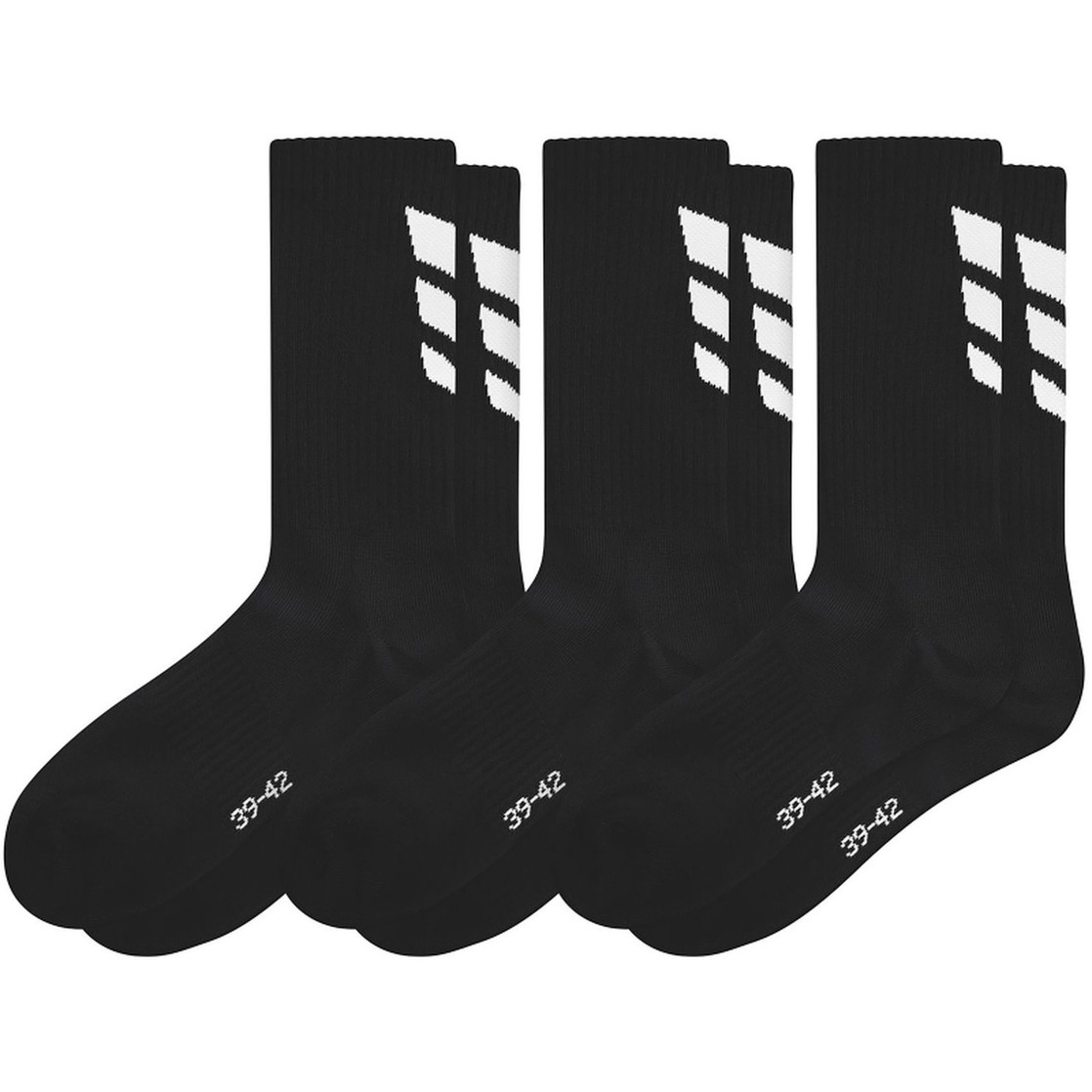 Erima Sokken 3-pack - Sportsokken - Zwart