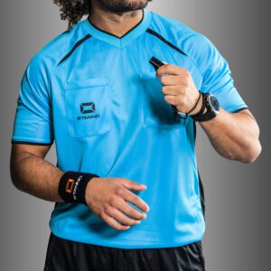 Alternative view of Stanno Bergamo Referee T-Shirt II - scheidsrechtershirt Blauw