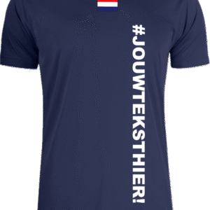 WK Handbal - Fan Shirt - Unisex - Blauw