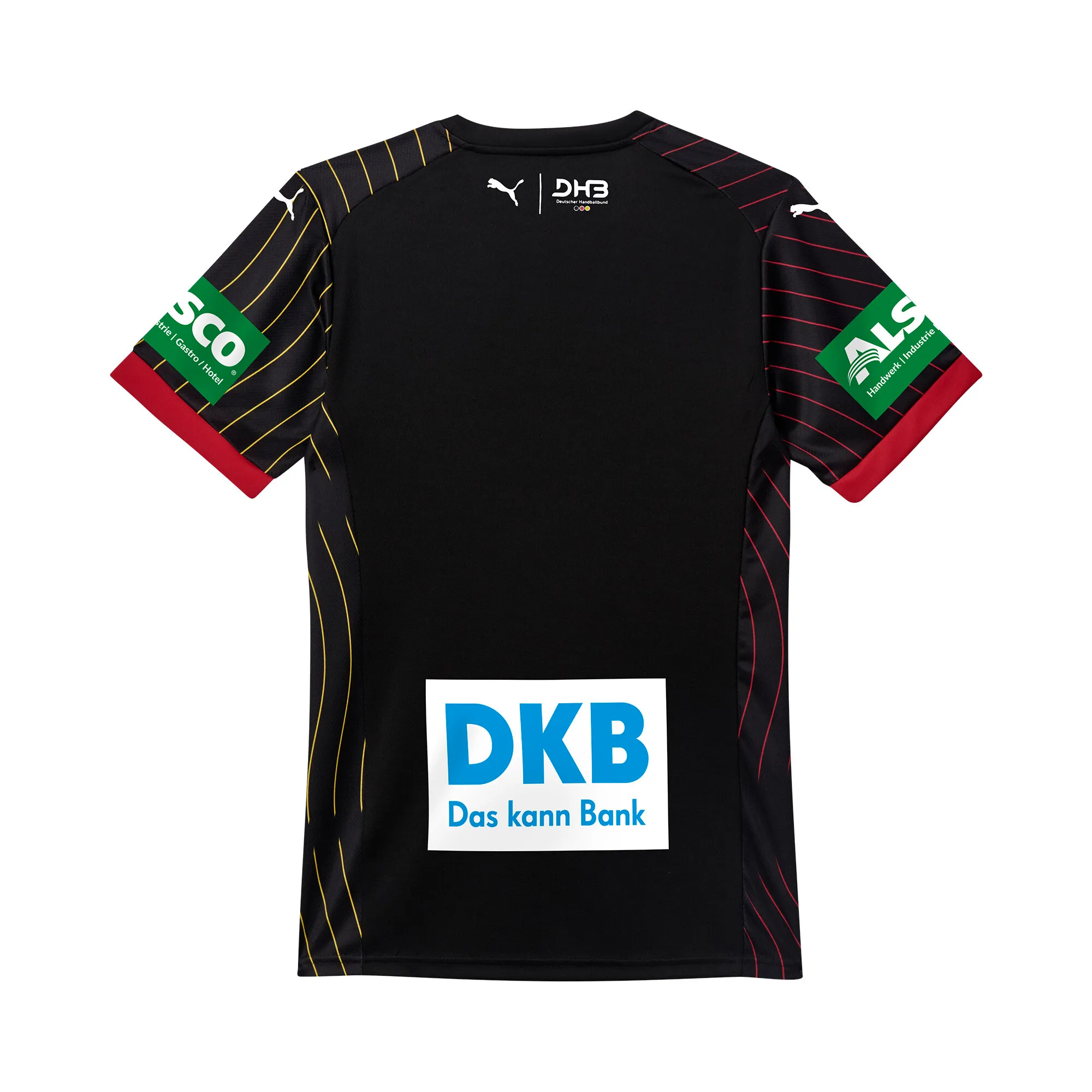Puma Duitsland DHB Uit Shirt Dames - WK 2025 - Zwart - Afbeelding 2