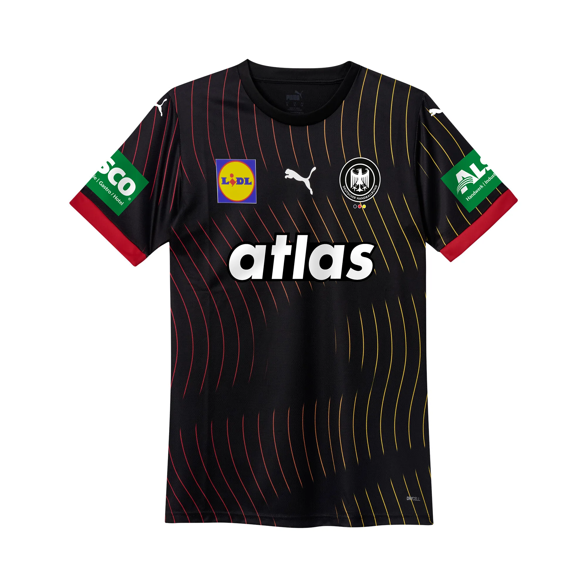 Puma Duitsland DHB Uit Shirt Dames - WK 2025 - Zwart