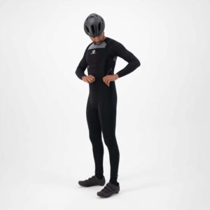 Rogelli Collant Core Lang – Zwart Fietsbroek Heren