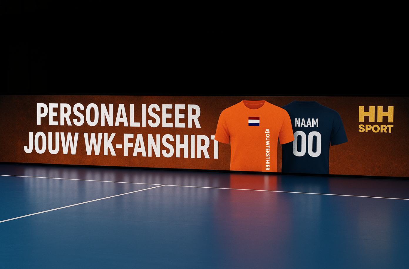 wk handbal fan shirt hhsport smilde