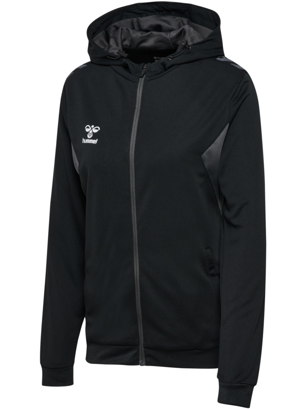 Hummel Zip Hoodie Dames – Authentic PL - zwart