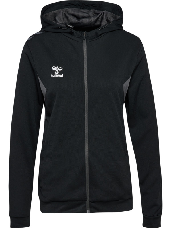 Hummel Zip Hoodie Dames – Authentic PL - zwart